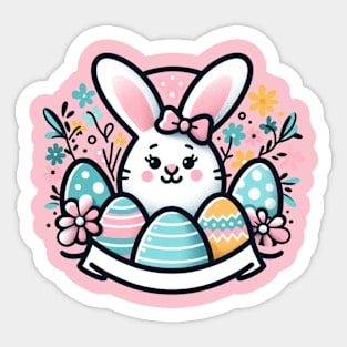 Easter Bunny Sticker